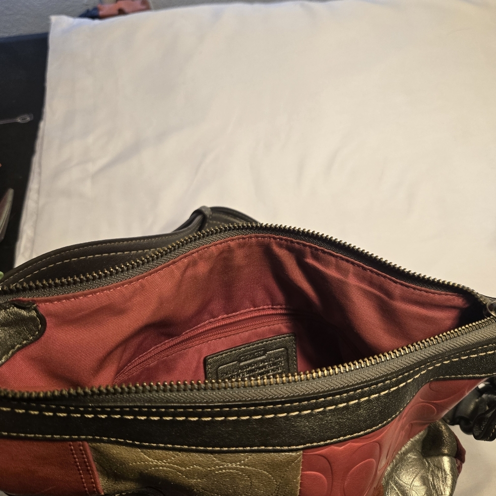 Coach Y2k Patchwork Shoulder Bag - image 7